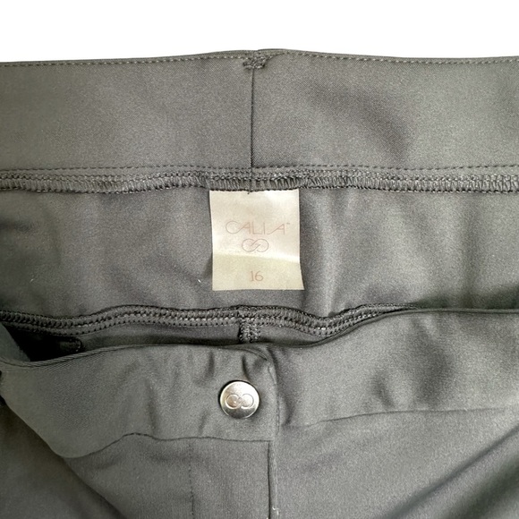 CALIA Women’s 16 Black Power Sculpt On Course Golf Pant - Picture 10 of 11